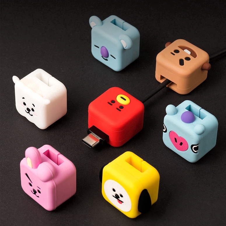 A102 ❤️ BT21 CABLE PROTECTER 100% official BT21 BTS original authentic