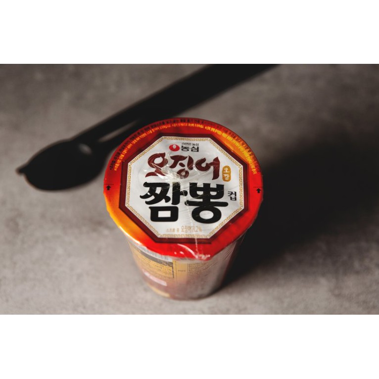 [NONGSHIM] MỲ MỰC JJAMBONG CỐC 67G - [농심] 오징어 짬뽕 컵 67G