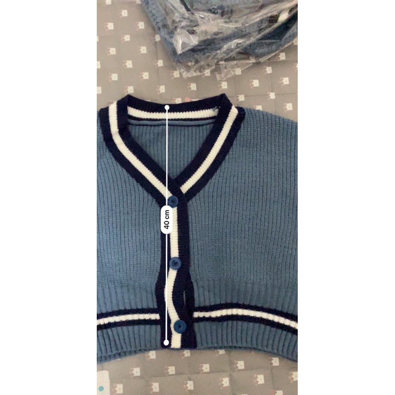 Áo khoác Cardigan dệt kim cổ tim phong cách hàn quốc cho nữ | BigBuy360 - bigbuy360.vn