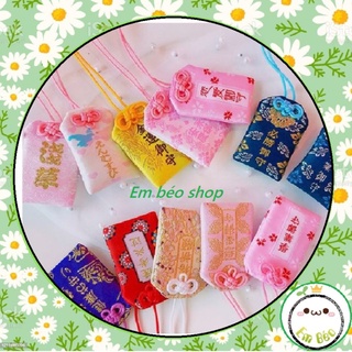 Omamori Nhật - Móc khóa túi Phước May Mắn.