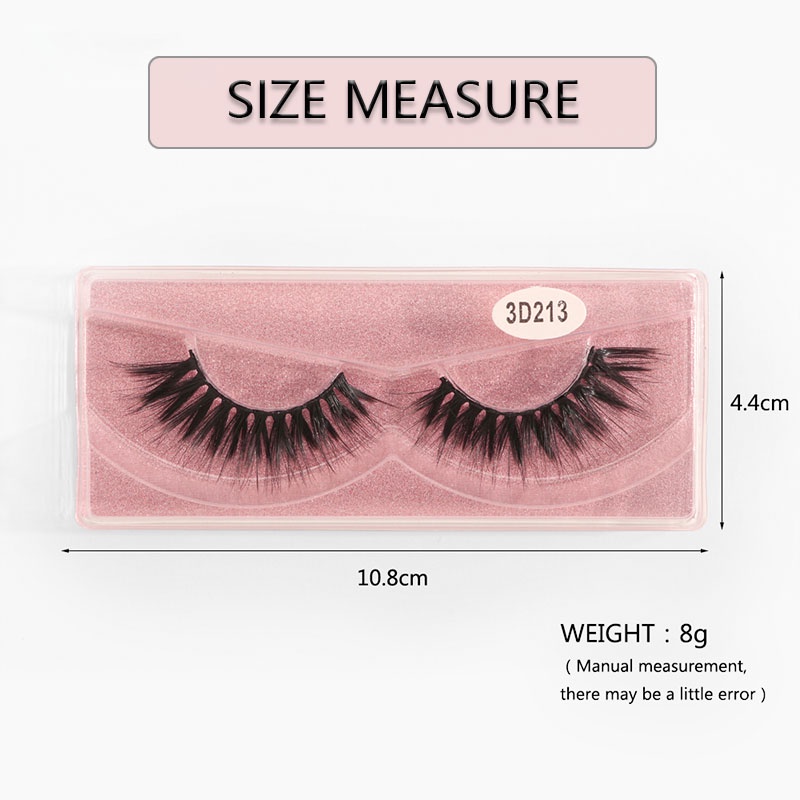 Cặp lông mi giả MAGEFY dài dày cong tự nhiên trang điểm hàng ngày/ hẹn hò