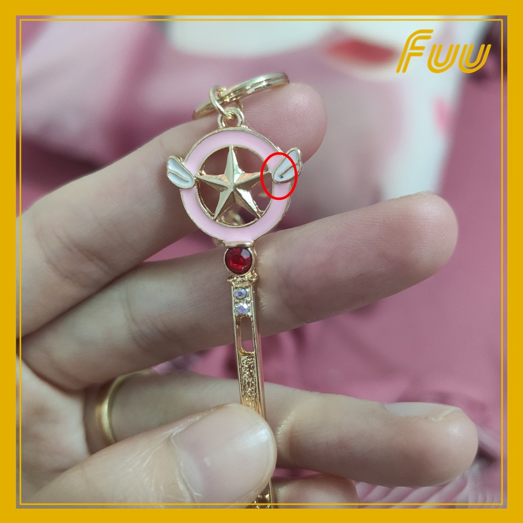 Móc chìa khóa, trang trí Sakura Thủ Lĩnh Thẻ Bài  mẫu 1