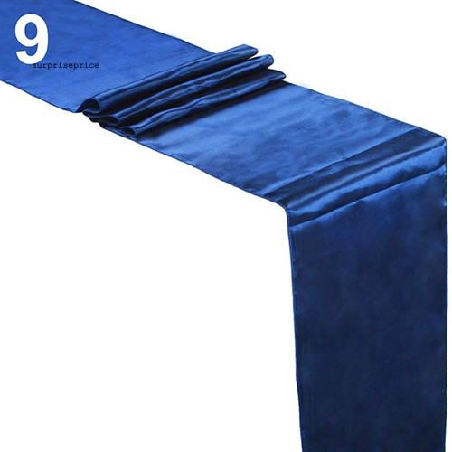 Khăn runner trải bàn chất liệu satin kích cỡ 12 x 108inch