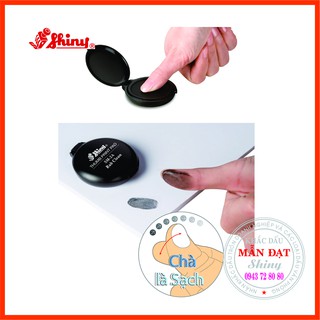 Khay mực lăn tay tròn hiệu Shiny SM-2
