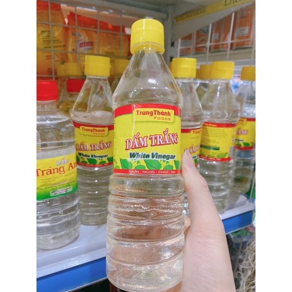 DẤM TRẮNG TRUNG THÀNH FOODS 500ml Thơm, Ngon , Chua, Dịu