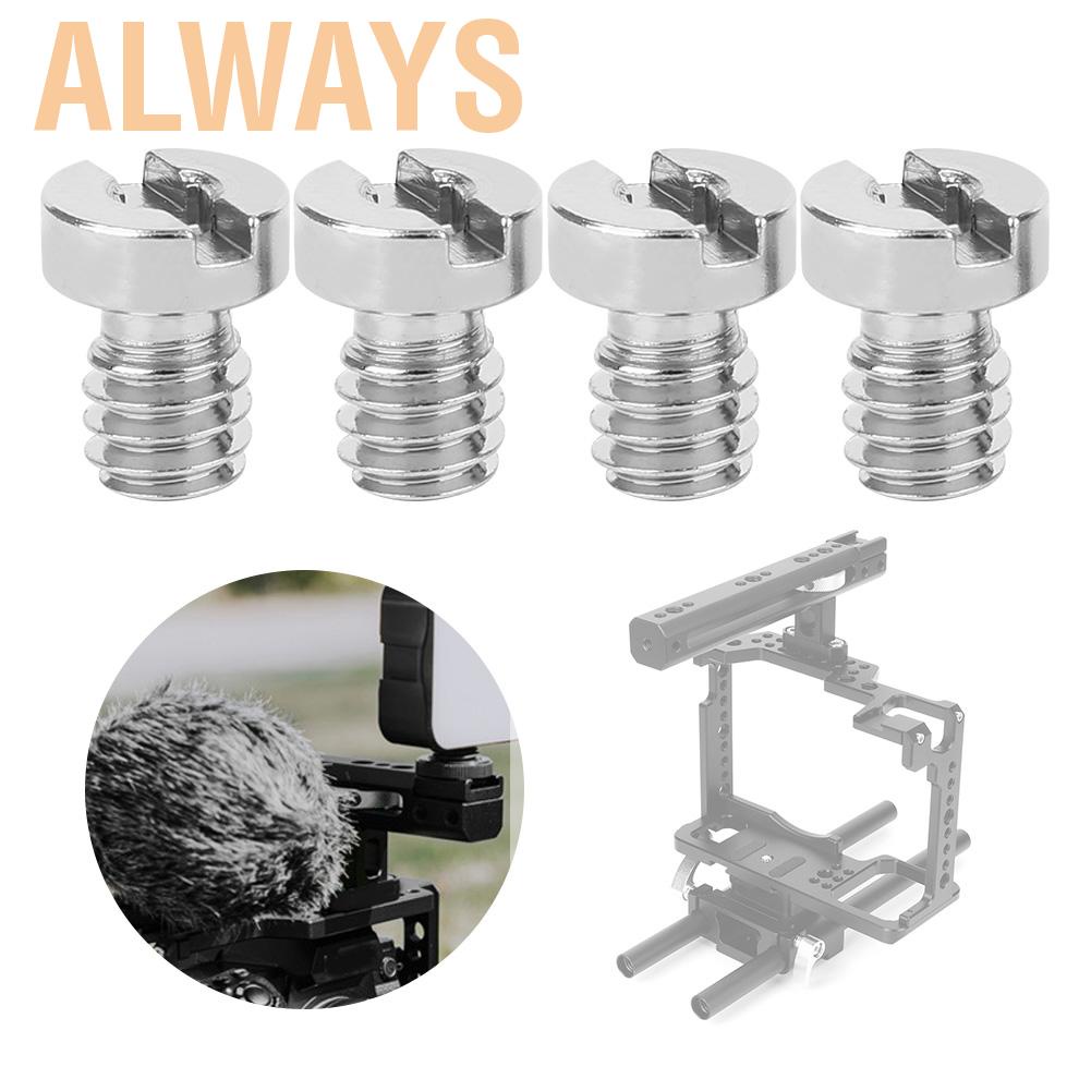 Bộ 4 Ốc Vít Chữ L 1 / Inch Cho Máy Ảnh