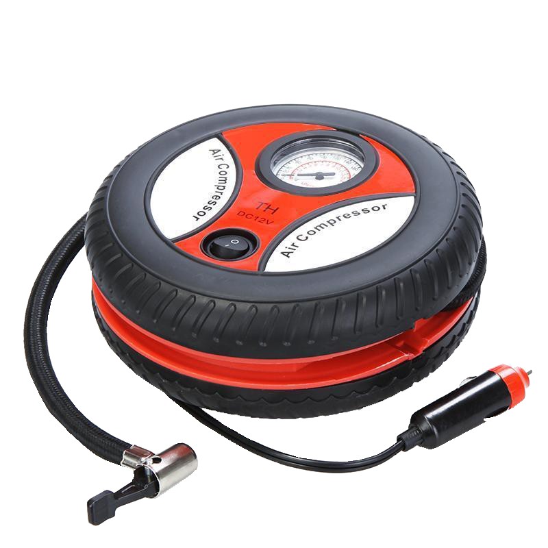 Bơm ô tô hình bánh xe nhỏ gọn