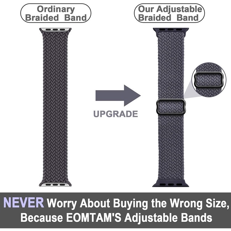 Dây Nylon Co Giãn Có Thể Điều Chỉnh Kích Thước 44mm 40mm 38mm 42mm Dành Cho Đồng Hồ T