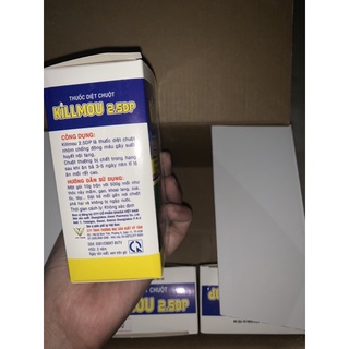 Thuốc diệt chuột thế hệ mới Killmou 2.5 DP (Gói 10g)