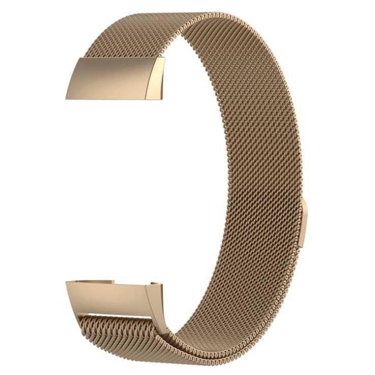 Sale 69% Dây Đeo Inox Milanese Cho Đồng Hồ Thông Minh Fitbit Charge 3, Rose Gold,Small Giá gốc 248000đ- 15F44