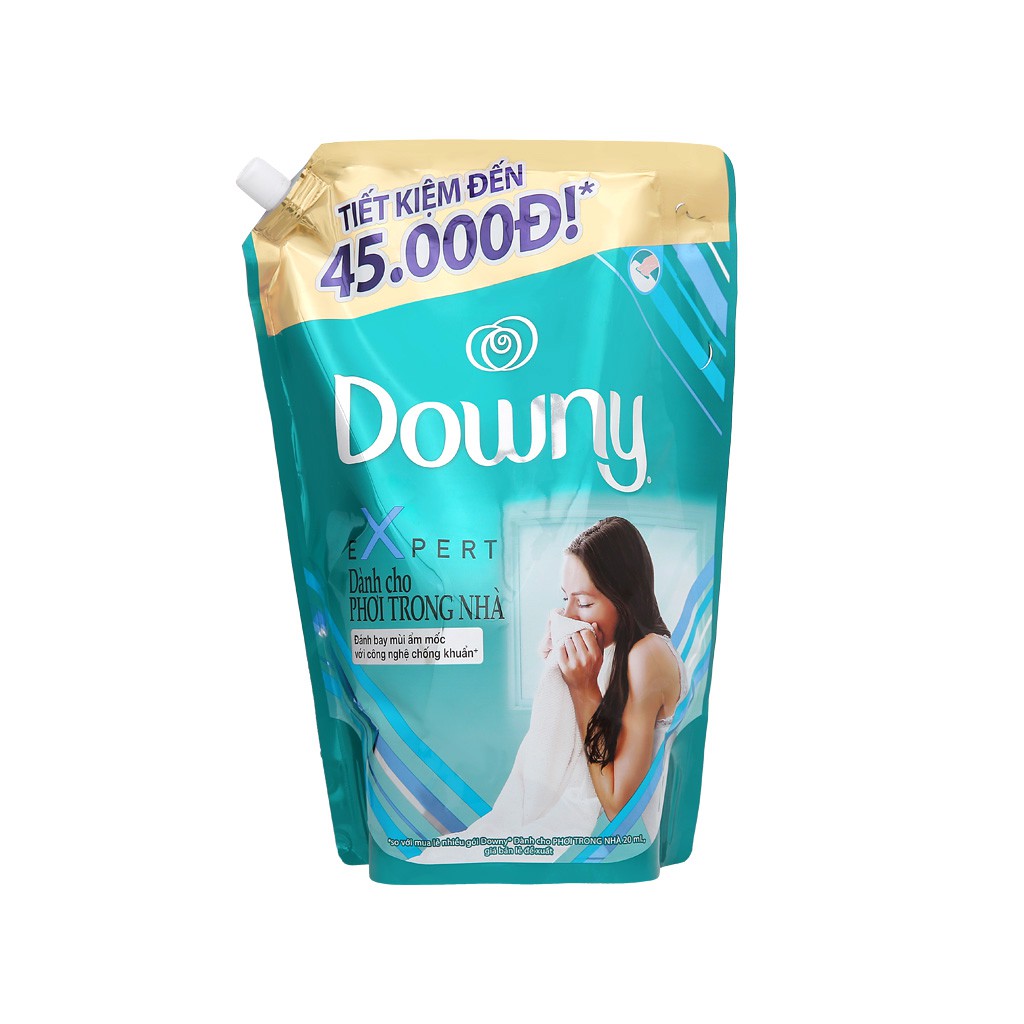 Nước xả vải Downy Expert phơi trong nhà túi 2.4 lít