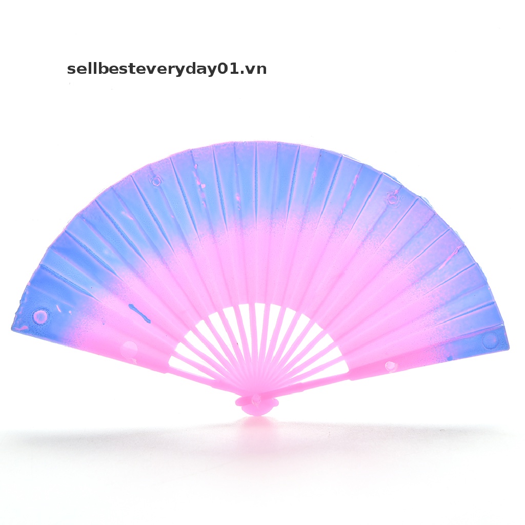 Set 3 Quạt Mini Nhiều Màu Sắc Cho Búp Bê Barbie
