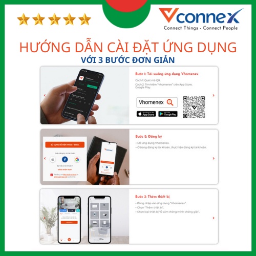 Ổ cắm điện chống giật thông minh Vconnex - Smart Plug. Bảo hành 12 tháng, 1 đổi 1