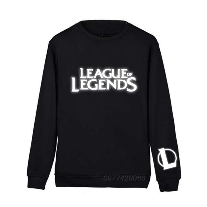 áo Liên Minh sweater phản quang, áo thu đông Liên Minh Huyền Thoại - loại đẹp