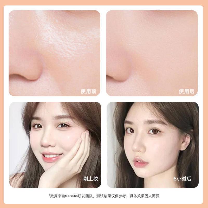 Phấn Phủ Dạng Bột Màu Lì Trong Suốt Không Thấm Nước Kiểm Soát Dầu Mersitin