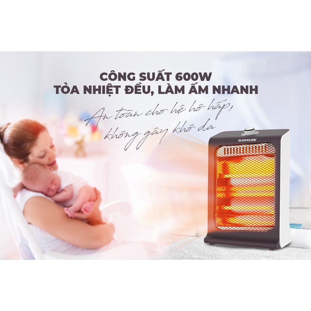 {HÀNG MỚI CHÍNH HÃNG} SƯỞI ĐIỆN HỒNG NGOẠI 2 BÓNG SUNHOUSE SHD7023