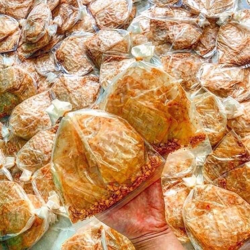 Bánh tráng xì ke muối nhuyễn siêu cay,bánh tráng xike tỏi tây ninh siêu ngon,khobuonminhnguyen