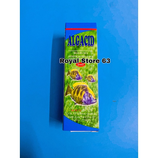 Algacid Aricare sát trùng diệt rêu tảo cho bể cá cảnh chai 30ml