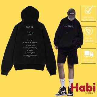 Áo hoodie unisex sadboiz khủng long, siêu hot fomr rộng cth