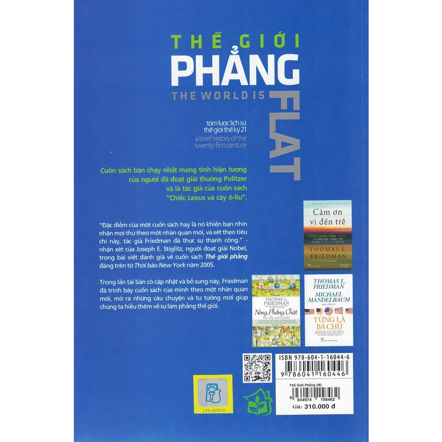 Sách - Thế Giới Phẳng - Tóm Lược Lịch Sử Thế Giới Thế Kỷ 21
