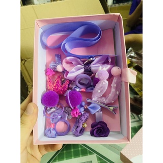 Set 18 món kẹp tóc cho bé style Hàn Quốc