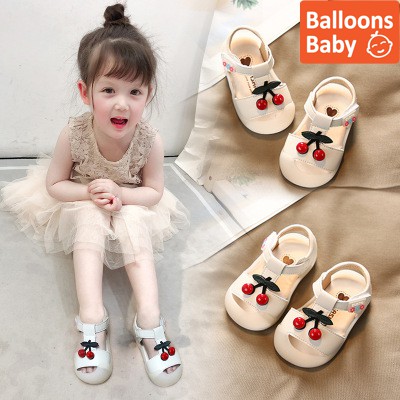 Dép Sandal Quai Hậu Hình Cherry Dễ Thương Cho Bé Gái 1-3 Tuổi Mã SDG 01