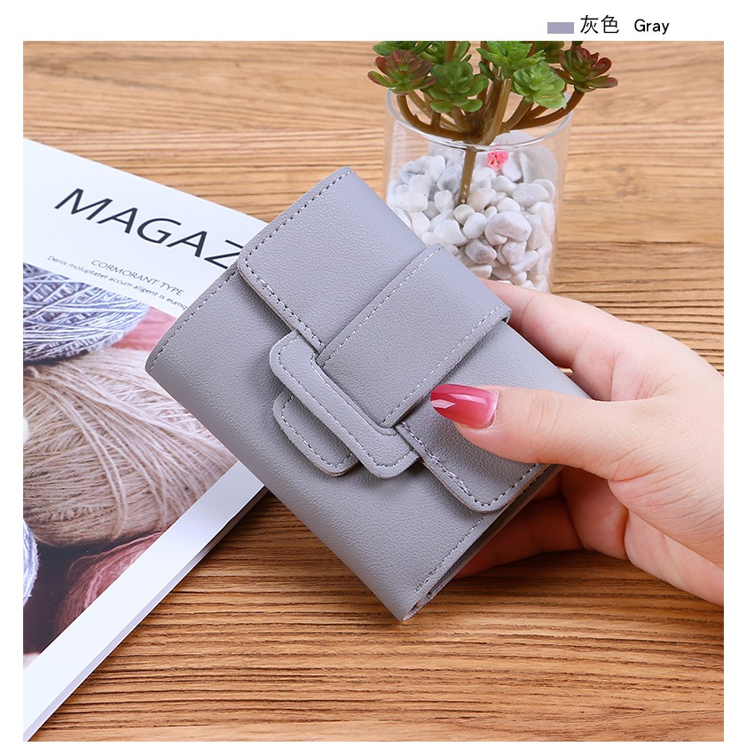 VÍ NỮ NGẮN VQY-1 12cm x 2cm x 9cm | BigBuy360 - bigbuy360.vn