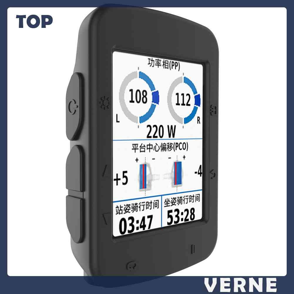 Vỏ Silicon Cao Su Mềm Bảo Vệ Đồng Hồ Garmin Edge 520