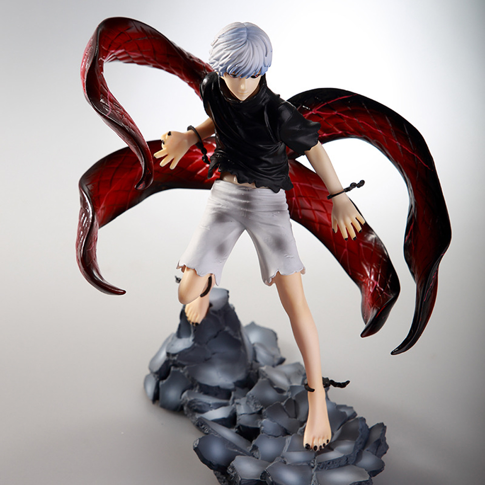 Mô Hình Nhân Vật Ken Kaneki Phim Tokyo Ghoul Tỉ Lệ 1 / 8 Bằng Pvc 2 Đầu