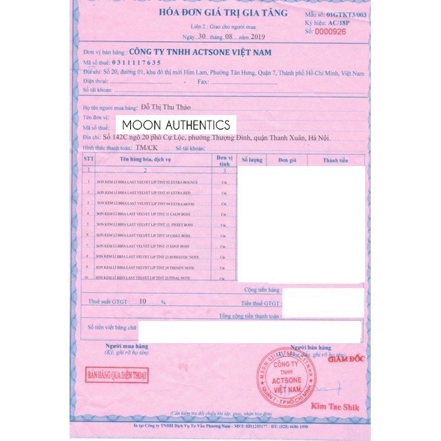 Son Kem Lì Bbia Last Velvet Lip Tint Version 3 - Hàn Quốc | BigBuy360 - bigbuy360.vn