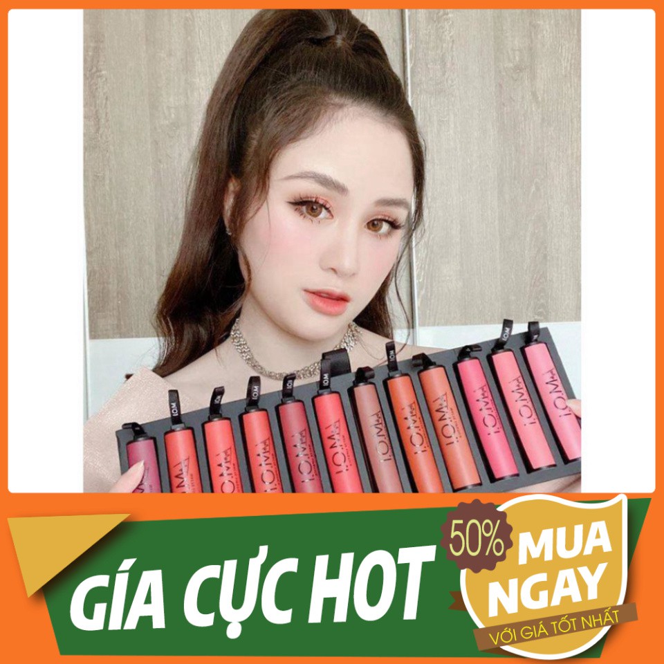 GIÁ CỰC HÓT Son Cam Nâu Đất LoveMOI Hồ Ngọc Hà Back Pink Bản Đặc Biệt Giơi Hạn son ho ngoc ha GIÁ CỰC HÓT