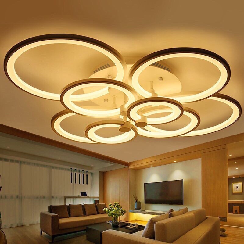 ĐÈN LED ÔP TRẦNVTRANG TRÍ PHUÒNG KHÁCH HIỆN ĐAI - ĐÈNVTRAANF TRẦNVTRANG TRÍ PHÒNG KHÁCH , PHÒNG NGỦ
