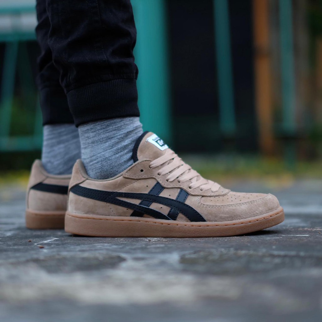 Onitsuka Tiger Giày Bata Da Lộn Thời Trang Năng Động