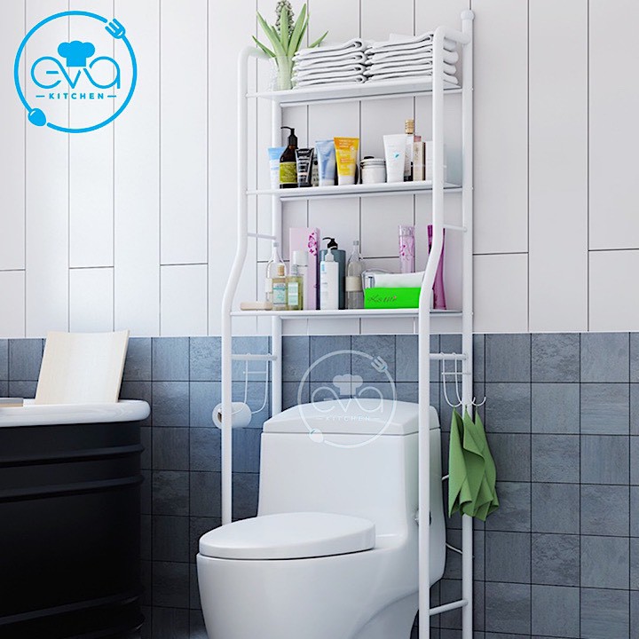 Kệ Để Đồ Phòng Vệ Sinh Sau Toilet Thông Minh