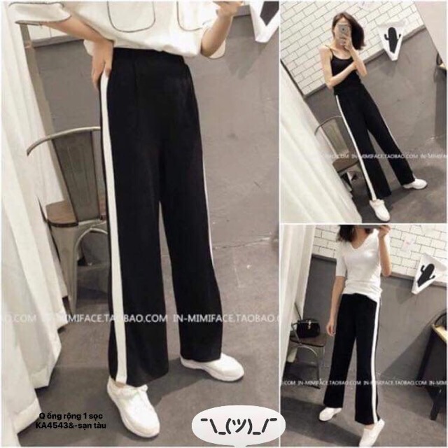 Quần ống rộng 1 sọc (KA)