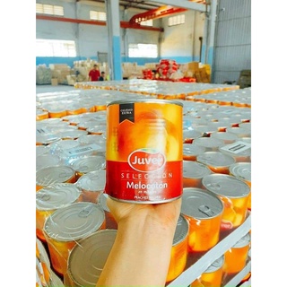 Đào miếng đóng hộp juver 820gam