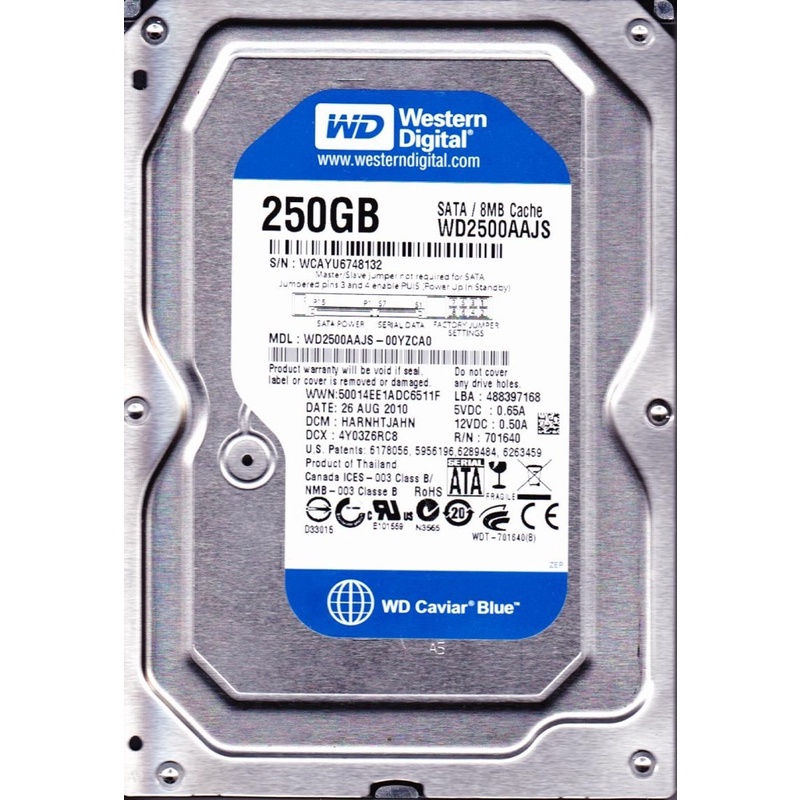 HDD 250g Western Blue | BigBuy360 - bigbuy360.vn