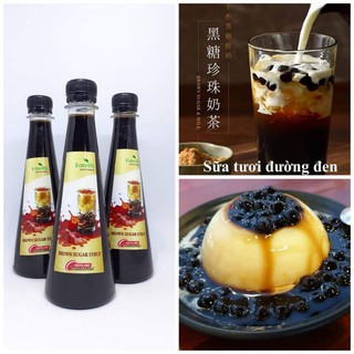 Syrup Đường Đen Đài Loan Easy Life làm tàu hũ và sữa tươi trân châu đường đen