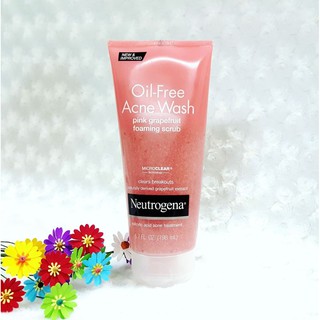 Sữa rửa mặt chiết xuất bưởi hồng neutrogena pink grapefruit usa 198ml