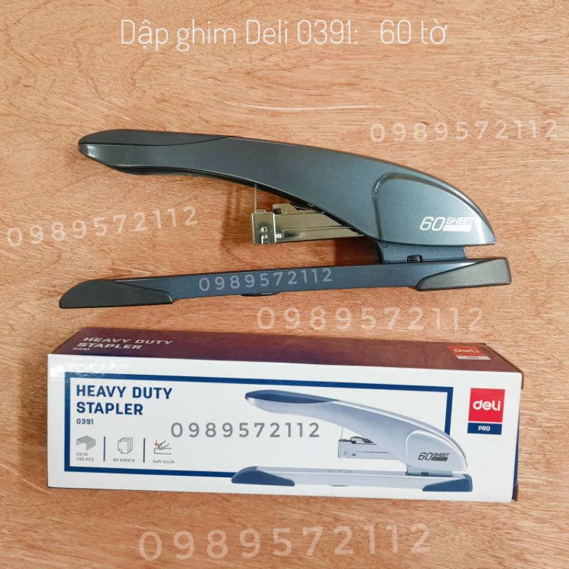 Dập ghim Deli 0391 - 60 tờ.