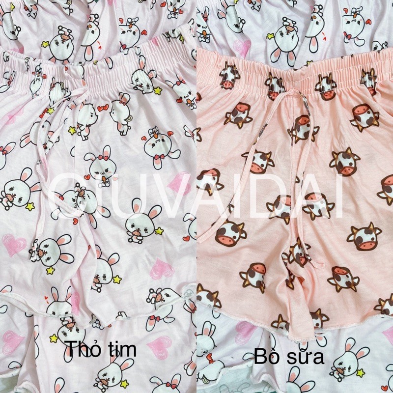 Quần Đùi Nữ 💖30 Mẫu Ảnh Thật💖 Short Ngủ Ống Rộng Mặc Nhà Hoạt Hình Cute | BigBuy360 - bigbuy360.vn