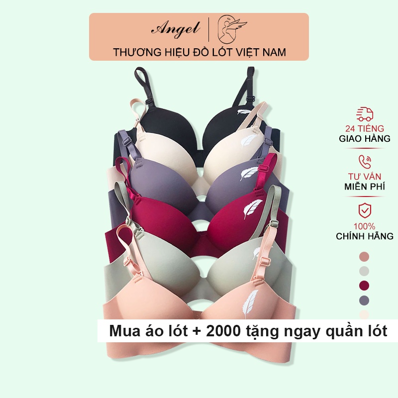 Áo ngực một mảnh, thoáng khí, không gọng