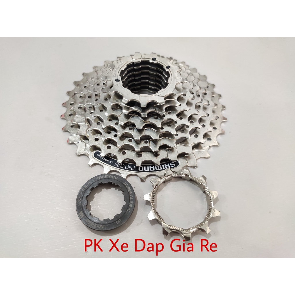 Líp thả xe đạp 8 tầng - Líp thả Shimano CS-HG41 8 Speed - Chính hãng