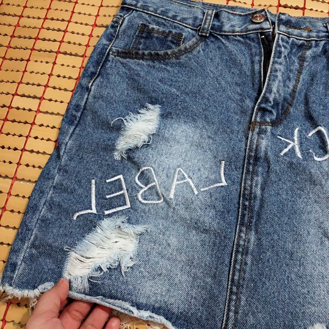 Váy jean