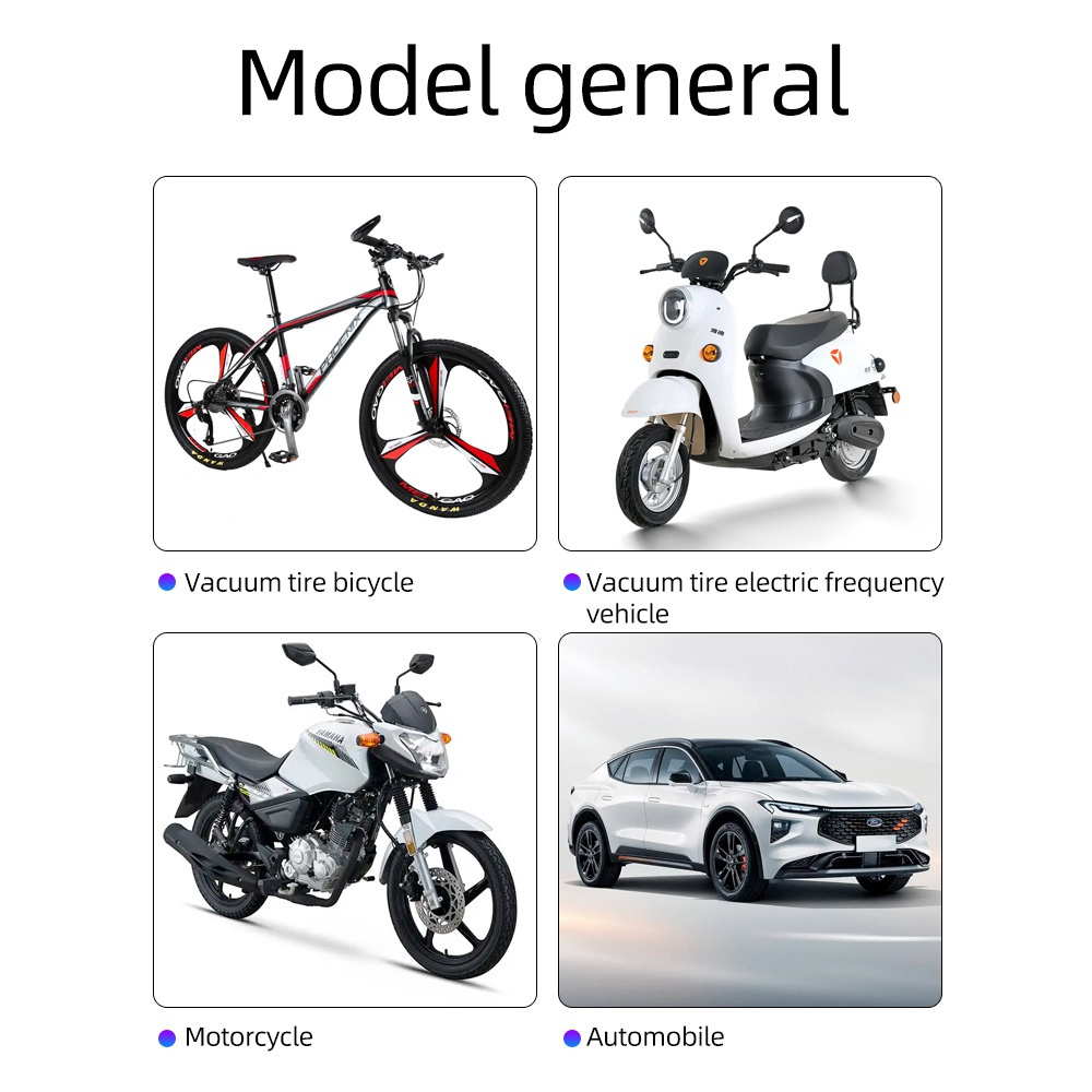 Bộ 4 Nắp Van Bánh Xe Phát Sáng Chống Bụi Thông Dụng