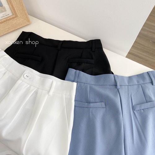 Quần Short nữ chất vải chất vải mềm mịn Xonxen shop size s m mã 9071