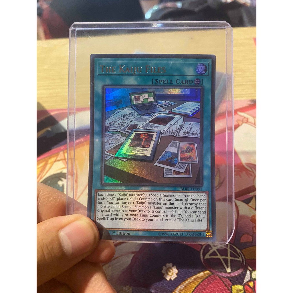 Lá bài thẻ bài Yugioh The Kaiju Files – Ultra Rare - Tặng bọc bài nhựa bảo quản