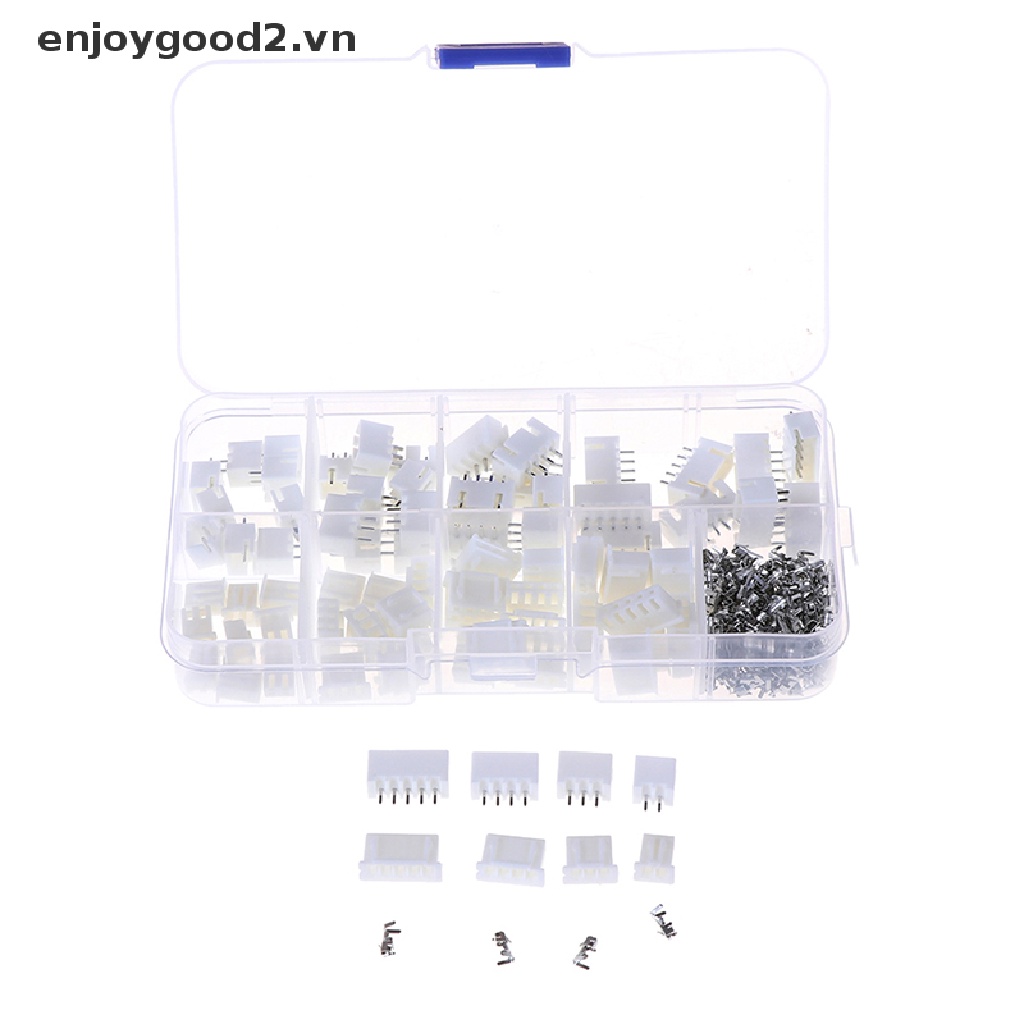 Set 230 đầu nối nguồn XH2.54 2p 3p 4p 5 2.54mm