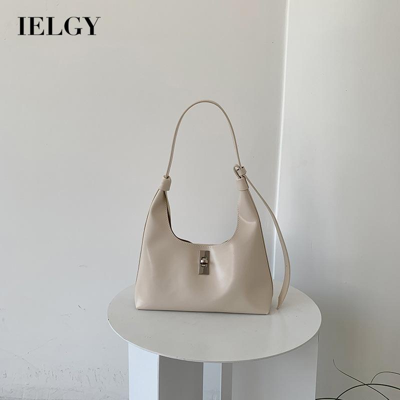 Túi xách IELGY cỡ lớn có khóa phong cách Hàn Quốc cho nữ
