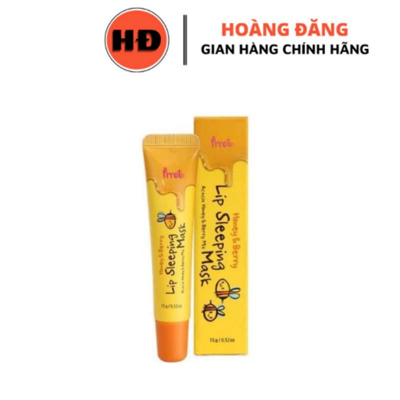 Mặt nạ ngủ môi - son dưỡng mật ong Prreti Honey Berry Lip Sleeping Mask